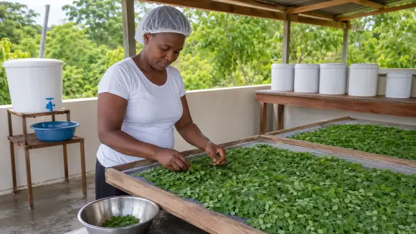Imaj pou gid: Poud Moringa — Kòman Pwodui ak Vann Li